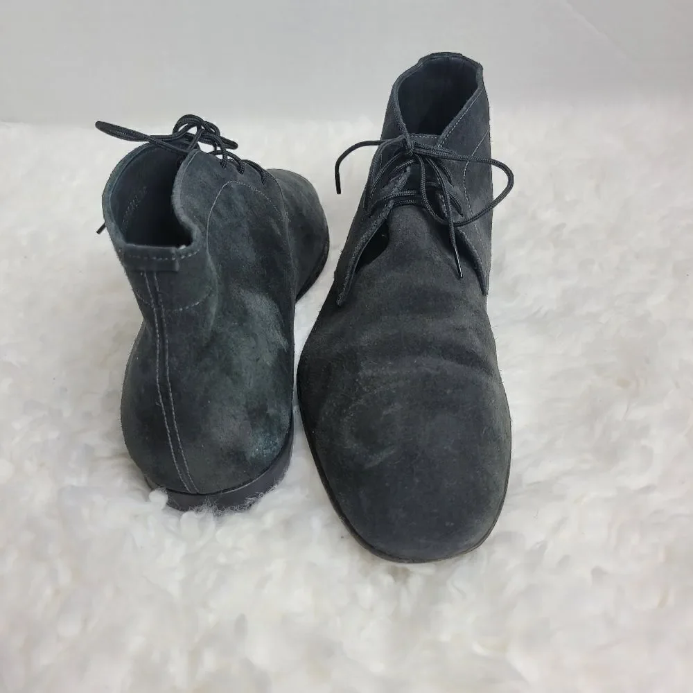Burberry Chukka Boots Men's Size 8  Black Suede Bexton Desert Shoes